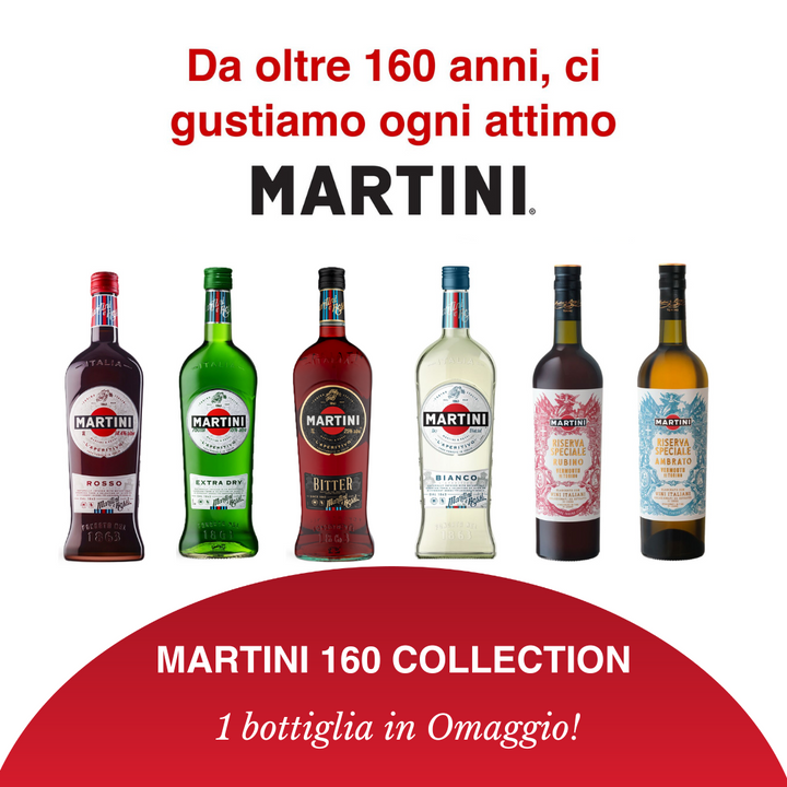 Martini 160 Collection: the 6 must have bottles.