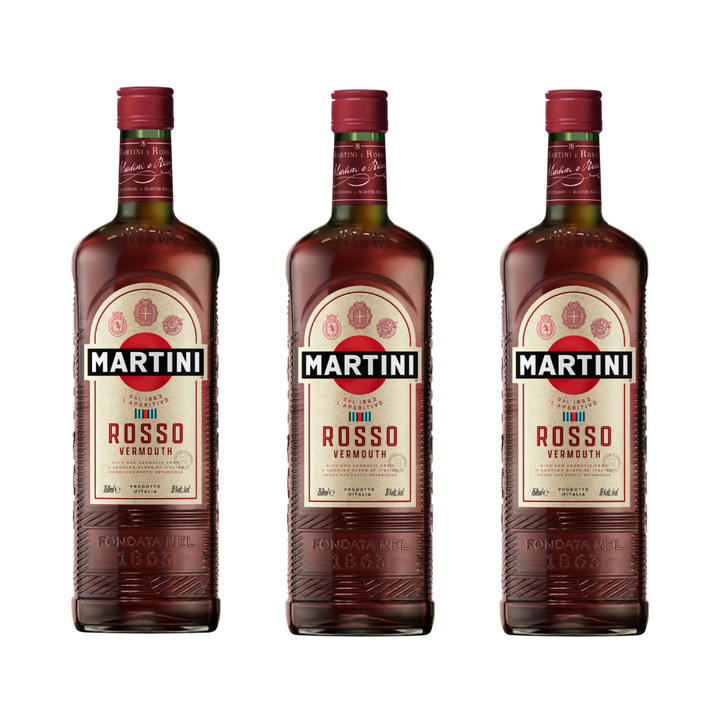 Tripack Martini Rosso