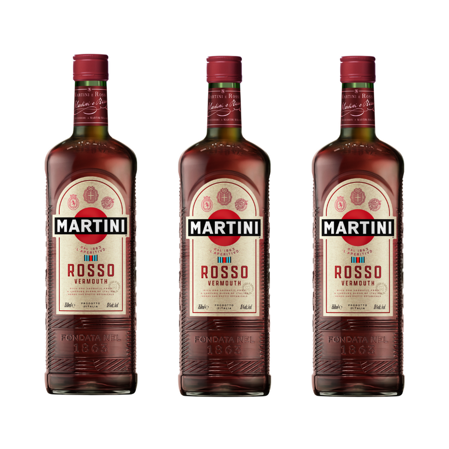 Tripack Martini Rosso